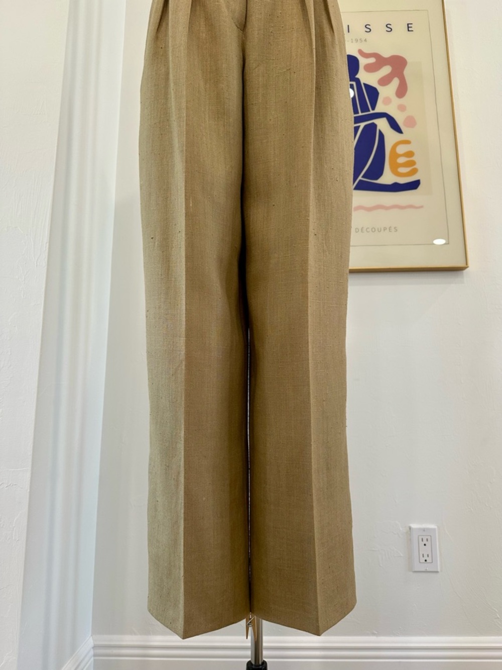 Vintage 80’s/90’s High-Waist Pleated Trousers - Picture 10 of 16